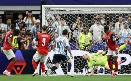 Messi Sets World Cup Scoring Record as Stars Shine Despite Weather Disruption