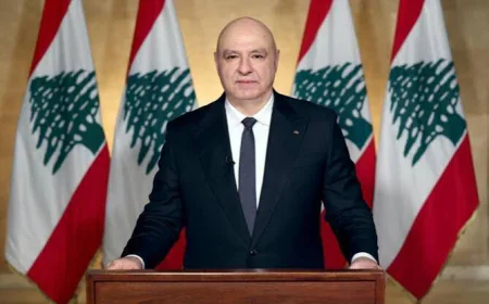 Lebanon president rejects Israeli occupation, foreign interference