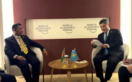 Kazakh Prime Minister holds meeting with Tarique Rahman