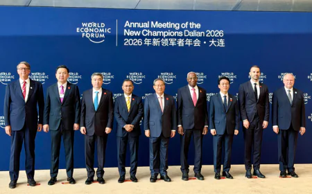 PM attends WEF annual meeting in China’s Dalian city
