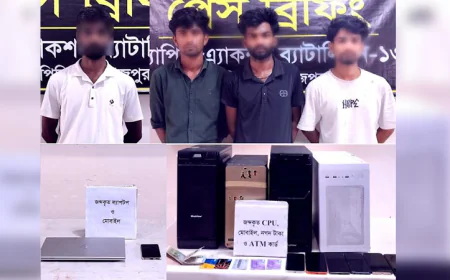 Four online gambling masterminds held in Rangpur and Dinajpur