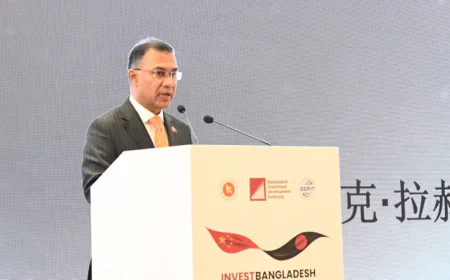 PM Seeks Chinese Investment to Drive Bangladesh’s Economic Transformation
