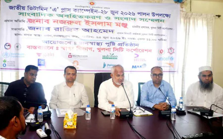 432,809 Children to Receive Vitamin A+ Capsules in Khulna