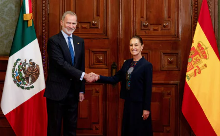 Sheinbaum, King Felipe VI Use World Cup to Mend Diplomatic Rift