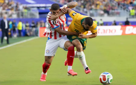 Australia Reach World Cup Last 32 After Draw with Paraguay