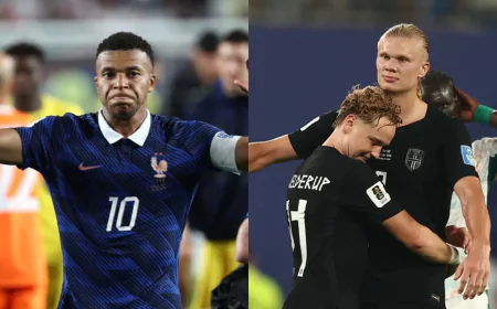 Mbappé vs Haaland as France Face Norway in World Cup Group Decider