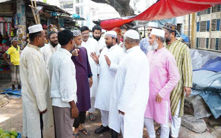 RCC Administrator Inspects Road Development in Upashahar Area