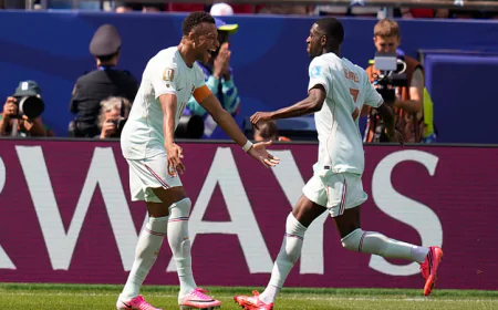 Hat-trick hero Dembélé leads France to emphatic rout of Norway