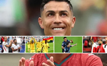 England, Portugal, Ghana, Egypt, Paraguay reach World Cup last 32