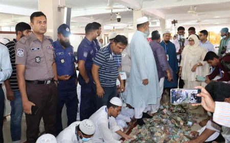 Record 43 bags of cash found in Pagla Mosque donation boxes