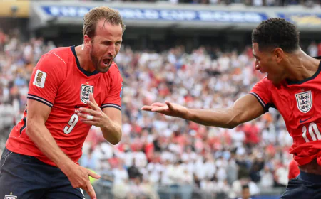 Bellingham, Kane Fire England into World Cup Last 32 with Win Over Panama