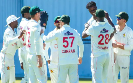 Zimbabwe Win Toss, Opt to Bowl First