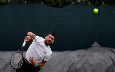 Sinner, Djokovic Lead Star-Studded Wimbledon Opening Day