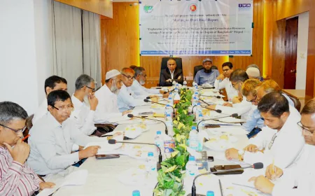 Meeting on Sustainable Water Management Modelling Held in Rajshahi