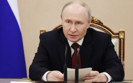Putin: US Negotiators Expected Once Washington Is Less Engaged with Iran