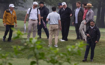 Trump Slams Washington’s Likely Next Mayor, Touts Golf Course Plan