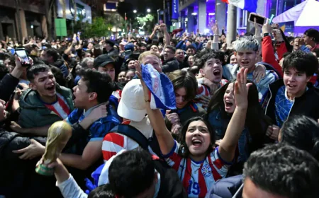 Paraguay Savor Shock World Cup Win Over Germany
