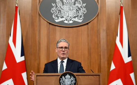 Outgoing UK PM Starmer Unveils Record Defence Spending