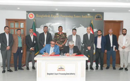 Italian-Irish Venture to Invest $21.6 Million in BEPZA's Mirsharai EZ