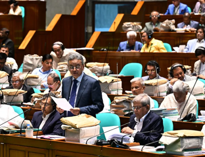 Finance Minister Starts Placing Tk 9.38 Lakh Crore Budget in JS for FY27