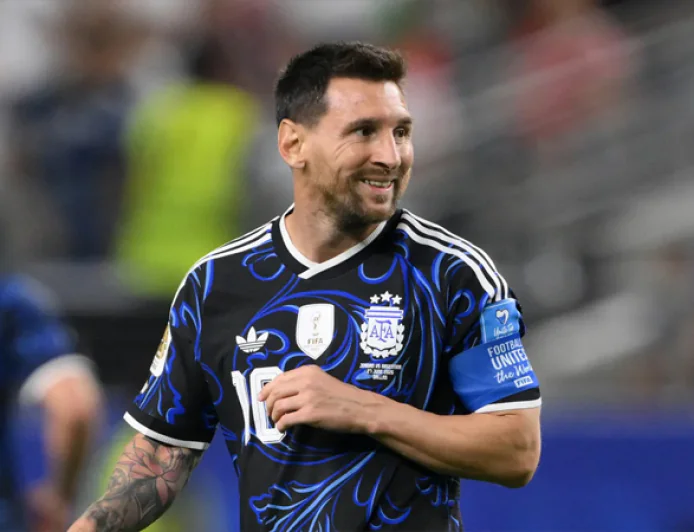 Messi Nets Sixth World Cup Goal as Argentina Beat Jordan