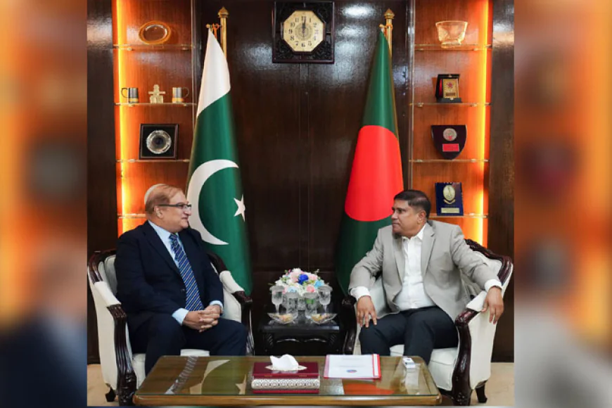Pakistan High Commissioner pays courtesy call on PM’s Defence Adviser