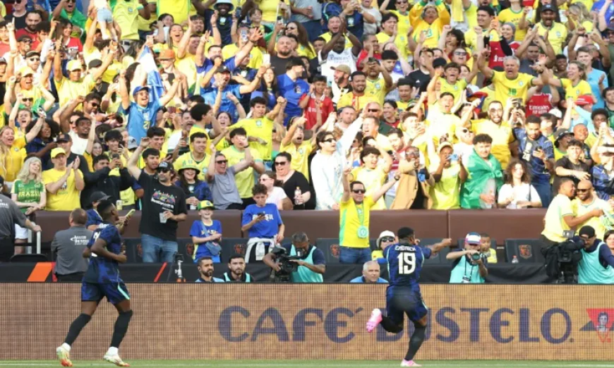 Brazil down Egypt 2-1 in World Cup warm-up