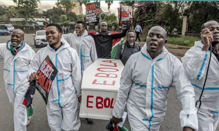 Kenyans Arrested During Protest Against US-Backed Ebola Centre