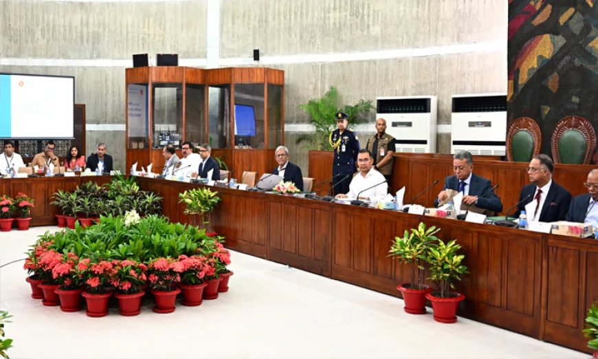 PM Chairs Special Cabinet Meeting at Jatiya Sangsad Bhaban