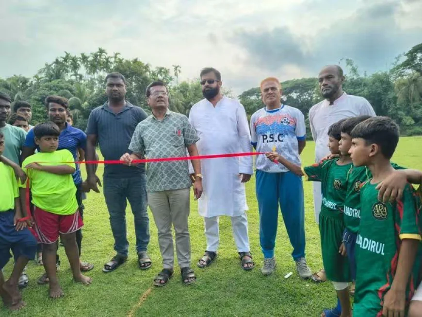 Four-team football tournament kicks off in Bagerhat