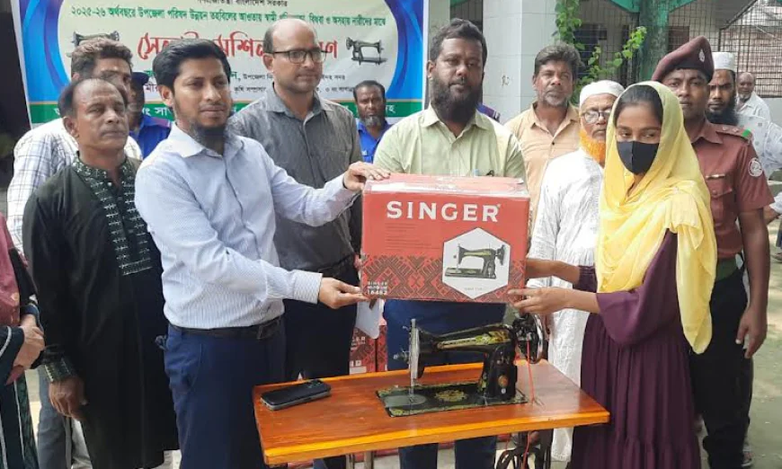 Sewing Machines Distributed to Underprivileged Women in Jhenaidah