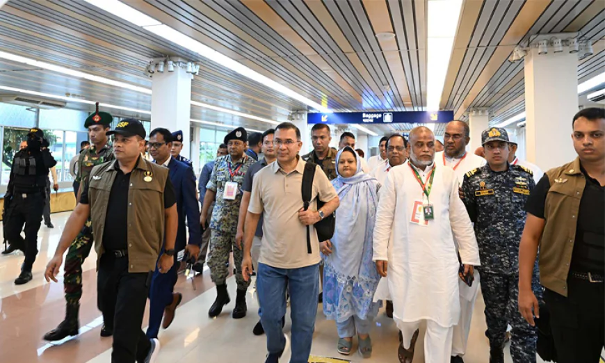 PM Reaches Moulvibazar on Daylong Visit