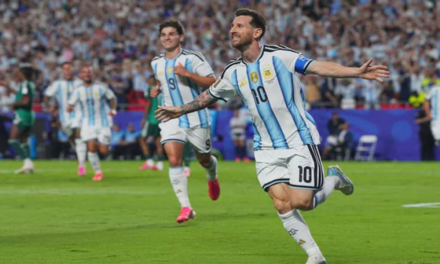 Messi Equals World Cup Goalscoring Record in Argentina Rout