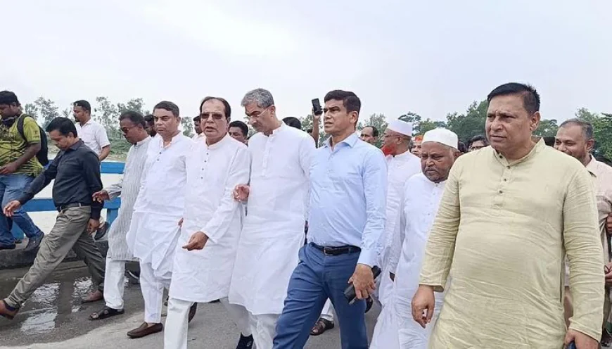 Ministers Stress Sustainable River Management During Teesta Barrage Visit