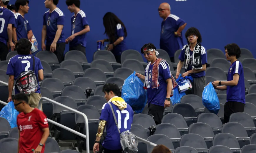 Japan’s Men Urged to Clean at Home, Not Just at the World Cup
