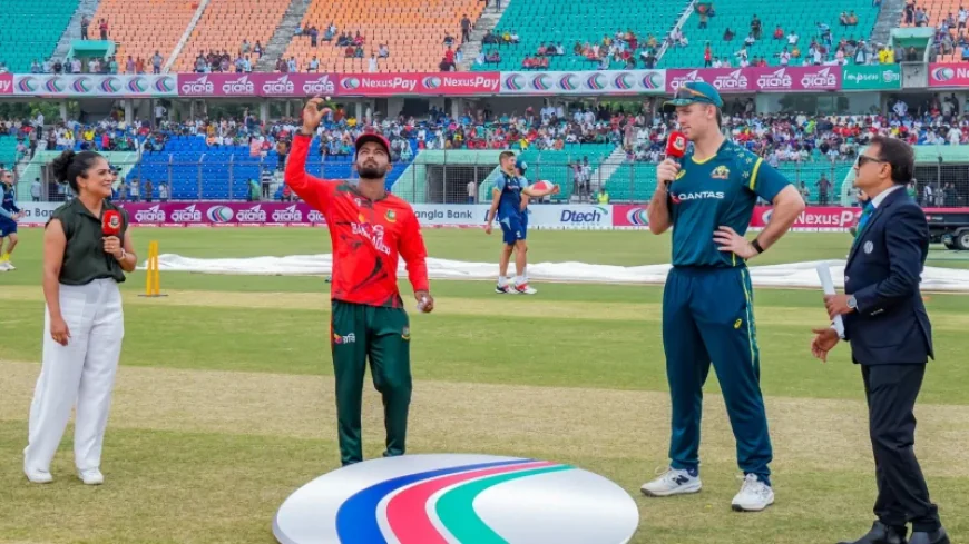 Bangladesh Opt to Bat First in 3rd T20 to Avoid Whitewash