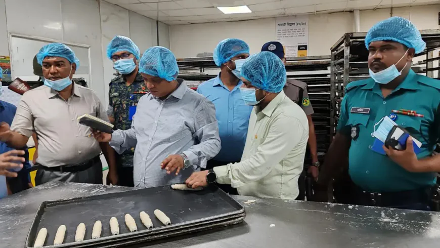 Three Food Manufacturers Fined Tk 36 Lakh in Chattogram