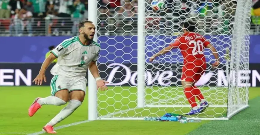Algeria Edge Jordan 2-1 for First World Cup Win