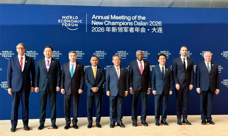 PM attends WEF annual meeting in China’s Dalian city