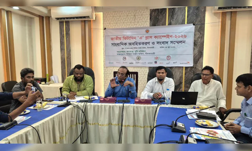 Over 3 lakh children in Nilphamari to receive vitamin A plus capsules
