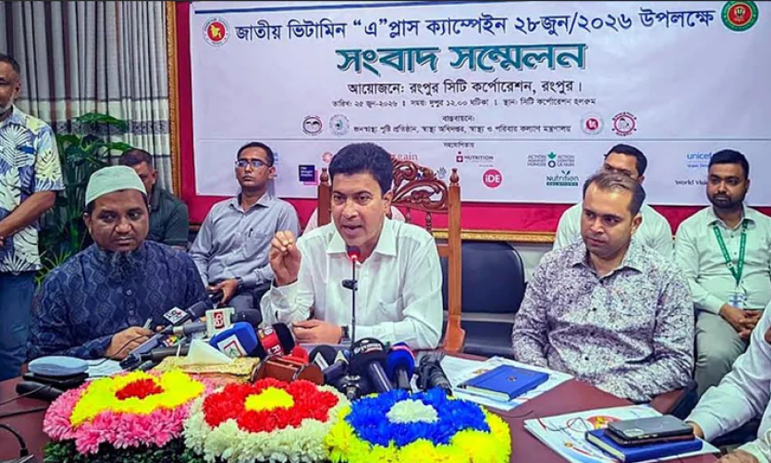 443,500 Children to Receive Vitamin A Capsules in Rangpur