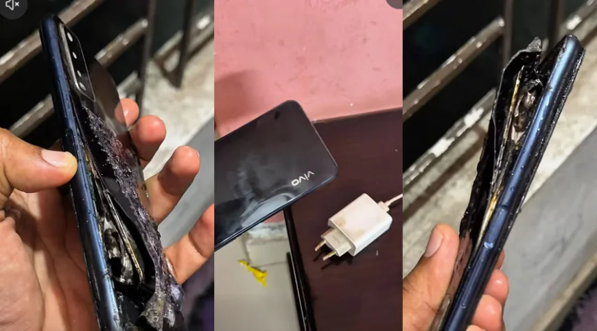 Smartphone explosion sparks panic in Tongi; Vivo phone narrowly avoids major accident