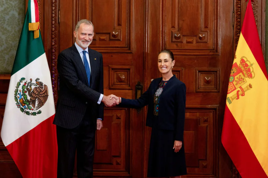 Sheinbaum, King Felipe VI Use World Cup to Mend Diplomatic Rift