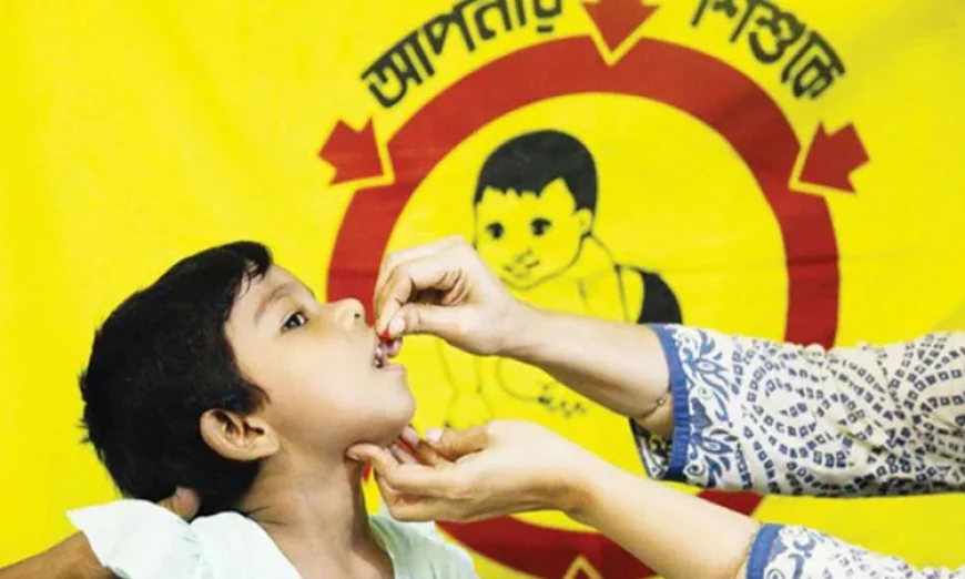 Islamic Foundation Launches Vitamin-A Campaign in Jamalpur