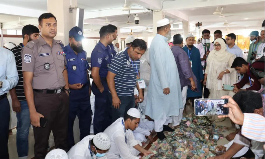 Record 43 bags of cash found in Pagla Mosque donation boxes