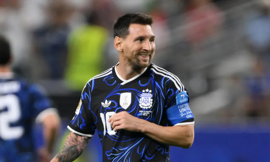 Messi Nets Sixth World Cup Goal as Argentina Beat Jordan