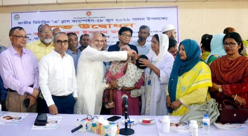Vitamin A Plus campaign kicks off in Khulna