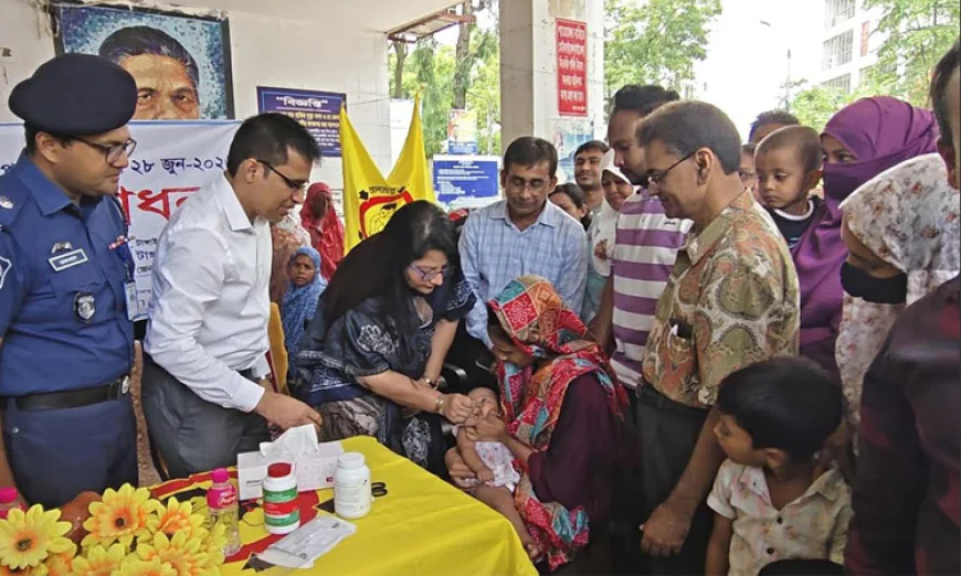 Over 5,24,000 children receive vitamin A capsules in Tangail