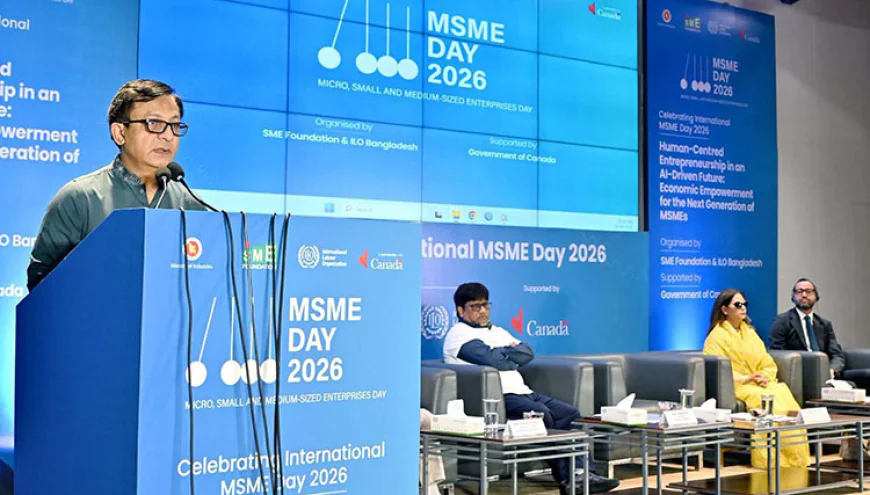 MSMEs are lifeblood of Bangladesh’s economy: Muktadir