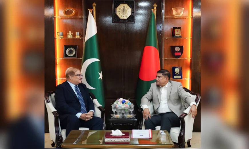 Pakistan High Commissioner pays courtesy call on PM’s Defence Adviser